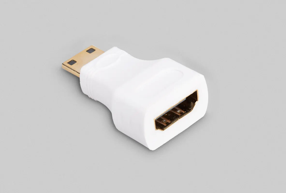 Official Raspberry Pi Mini HDMI Male to HDMI Female Adapter Official Raspberry Pi Mini HDMI Male to HDMI Female Adapter